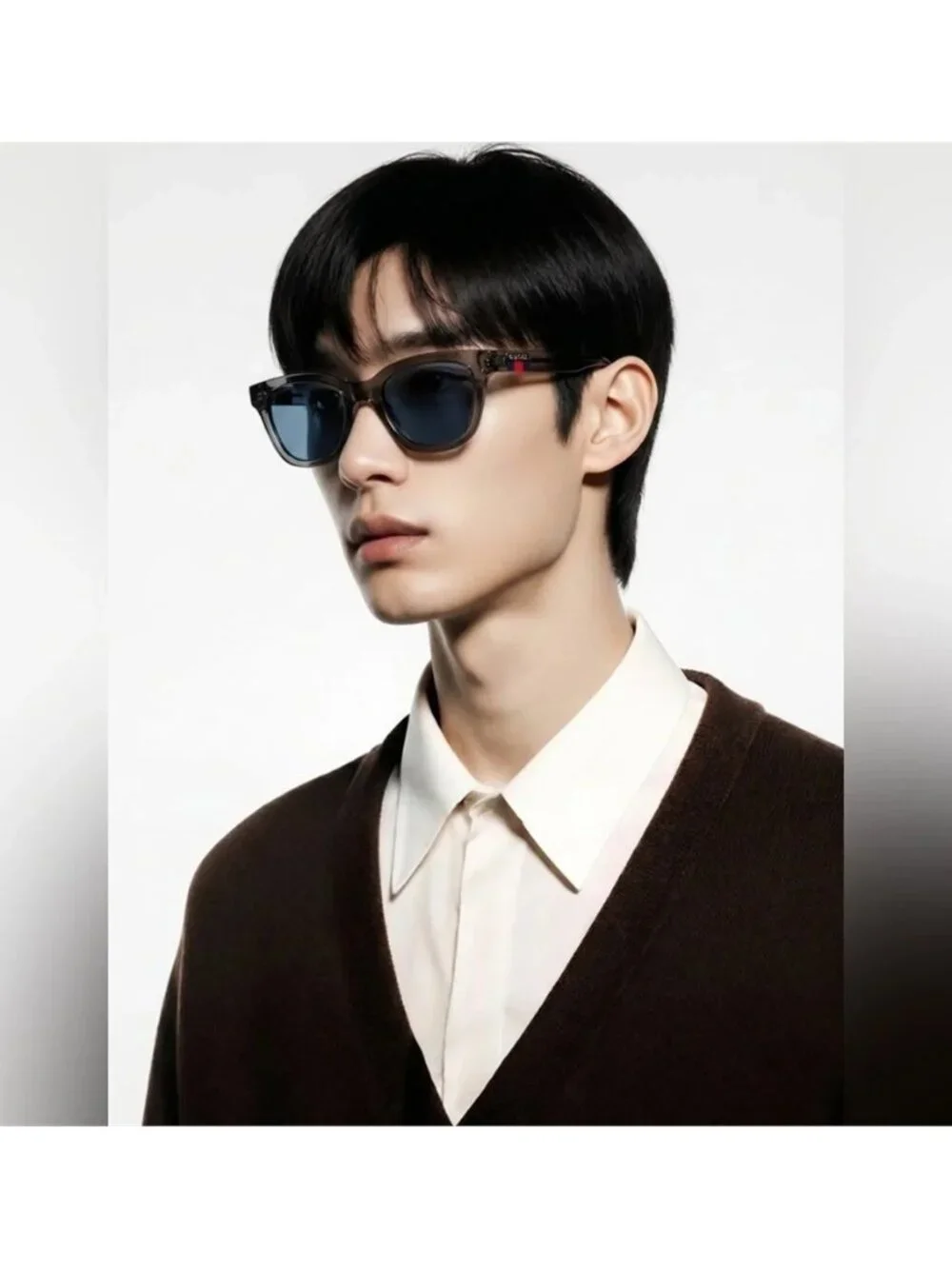New Authentic Gucci GG1116S 003 51 Men's Sunglasses